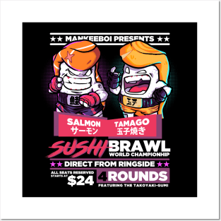 SUSHI BRAWL WORLD CHAMPIONSHIP 2022 Posters and Art